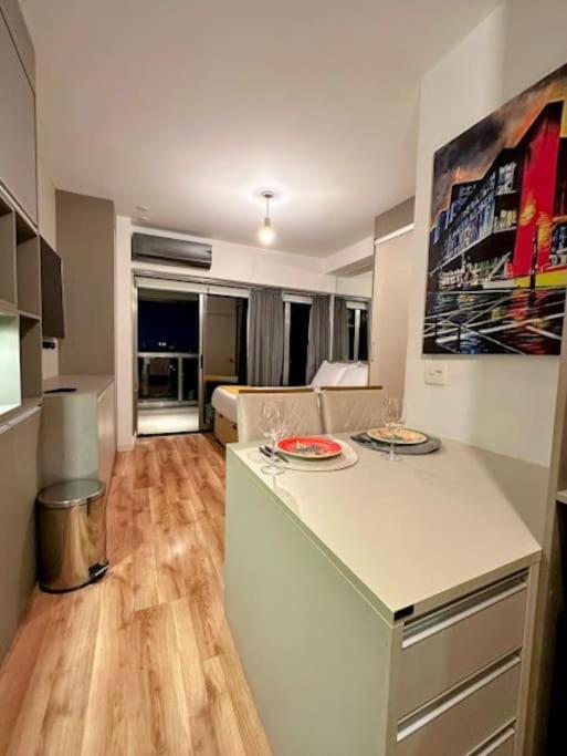Ferienwohnung Studio Com Vista Incrivel 22º Andar São Paulo Exterior foto