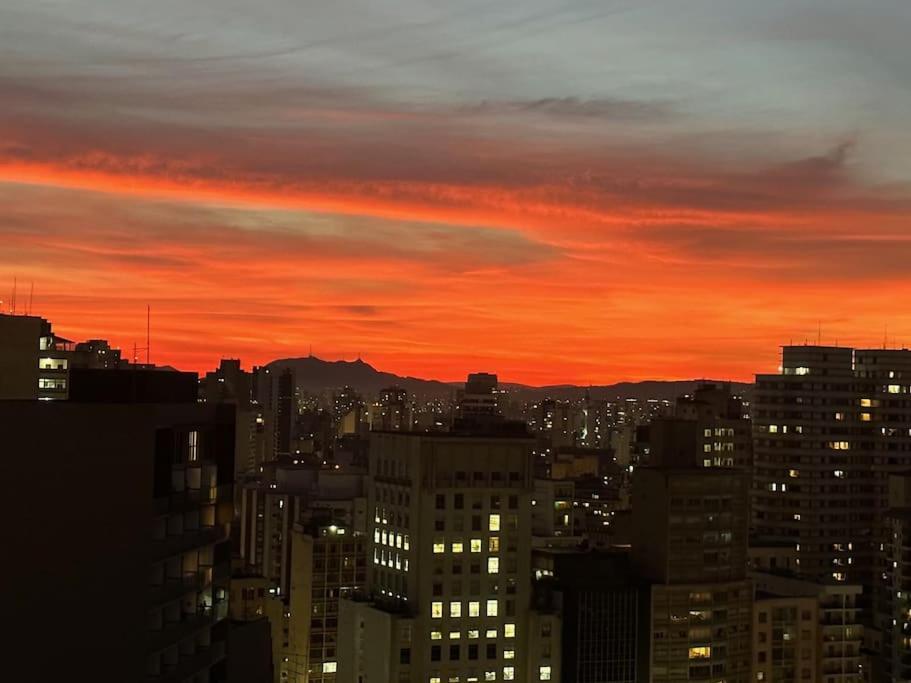Ferienwohnung Studio Com Vista Incrivel 22º Andar São Paulo Exterior foto
